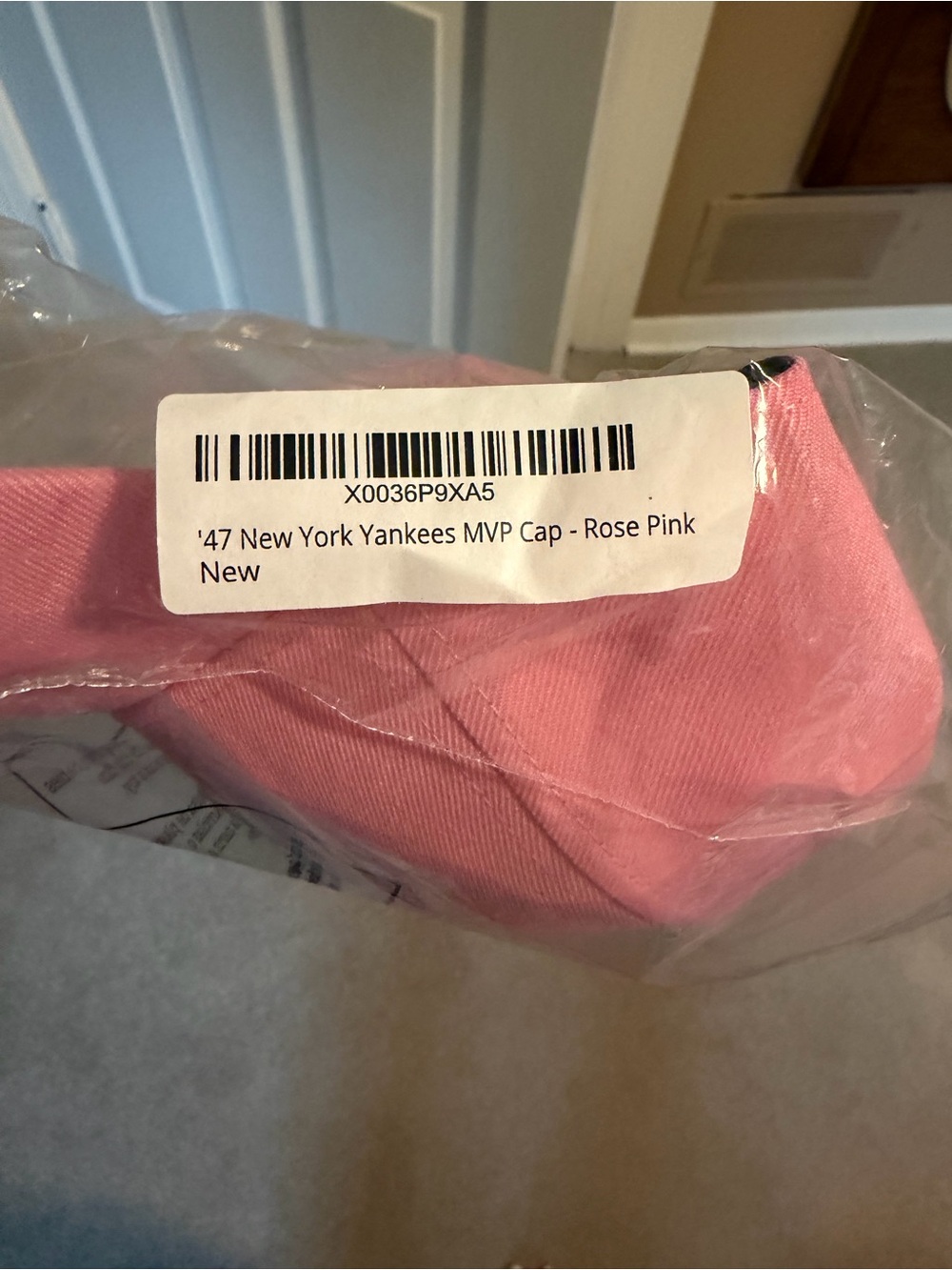 '47 Rose Pink New York Yankees MVP Cap - Picture 2 of 3